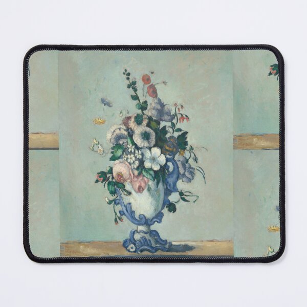 Item preview, Flowers in a Rococo Vase by Paul Cézanne: Post Impressionist Floral Poster designed and sold by artofuniverse.