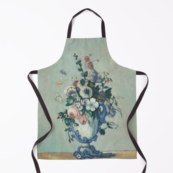 Item preview, Flowers in a Rococo Vase by Paul Cézanne: Post Impressionist Floral Poster designed and sold by artofuniverse.