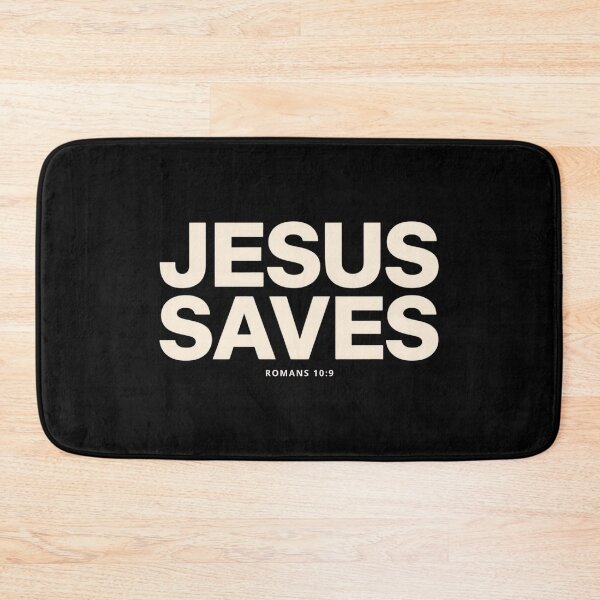 Item preview, Jesus Saves Bold Typography designed and sold by Sunniz.