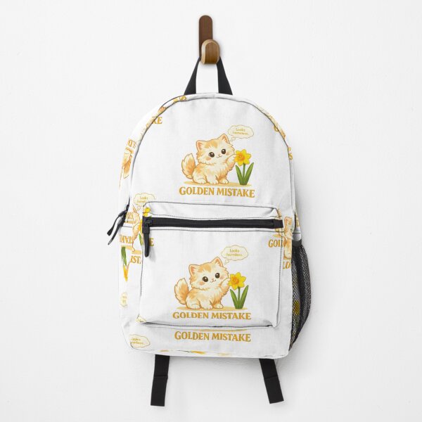 Item preview, Golden Mistake – Funny Cat & Daffodils Veterinary Inside Joke Design designed and sold by Bettybee00.