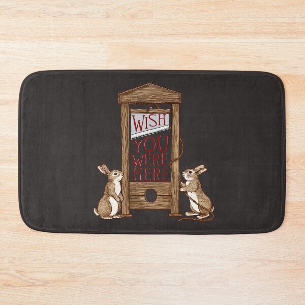 Item preview, Wish You Were Here Bunnies Guillotine  designed and sold by lauragraves.