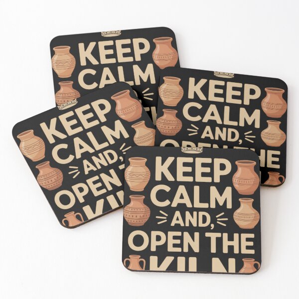 Item preview, Clay Pottery and Ceramic Artist, Keep Calm and Open The Kiln designed and sold by tiekanamac.
