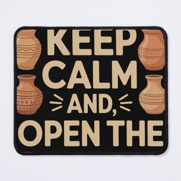 Item preview, Clay Pottery and Ceramic Artist, Keep Calm and Open The Kiln designed and sold by tiekanamac.