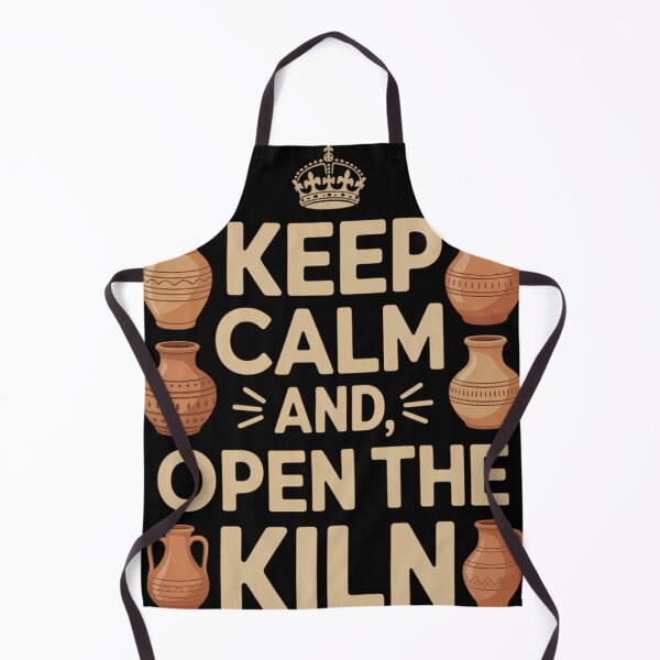 Item preview, Clay Pottery and Ceramic Artist, Keep Calm and Open The Kiln designed and sold by tiekanamac.