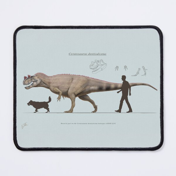 Item preview, Ceratosaurus dentisulcatus designed and sold by paleoarteymas.