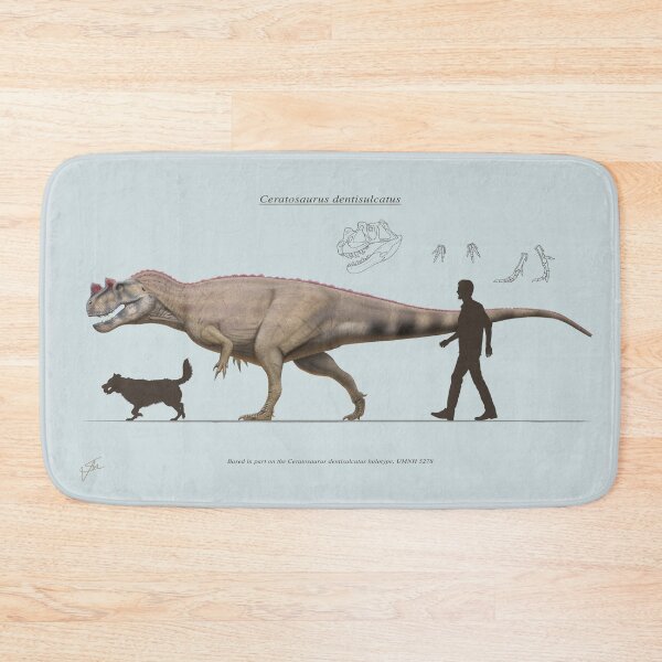 Item preview, Ceratosaurus dentisulcatus designed and sold by paleoarteymas.