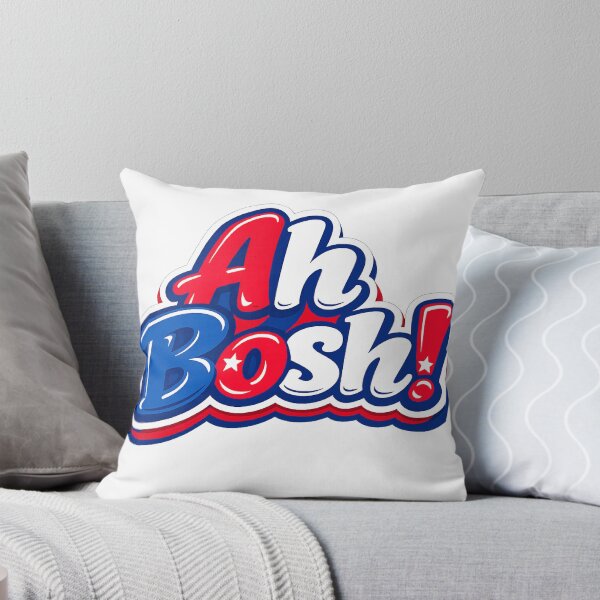 Item preview, Ah Bosh! Funny British Slang Phrase Design designed and sold by GarnerSupplyCo.