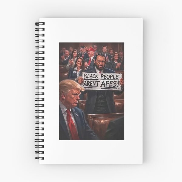 Item preview, Black People Aren’t Apes Anti Trump designed and sold by DexertimaArt.