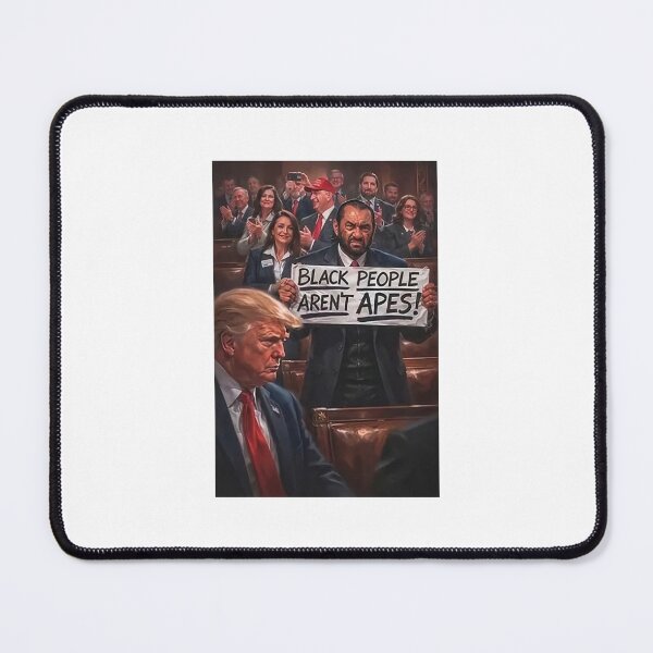 Item preview, Black People Aren’t Apes Anti Trump designed and sold by DexertimaArt.