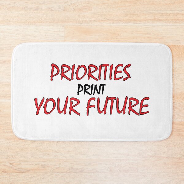 Item preview,  Priorities print your future designed and sold by Positive Mindzet!.