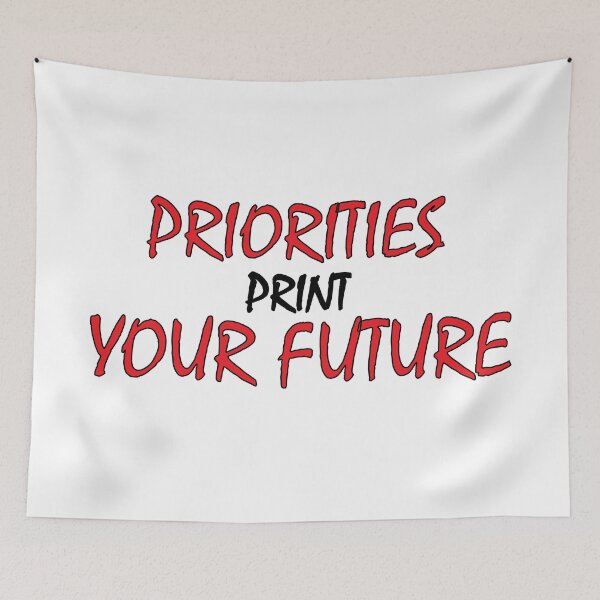 Item preview,  Priorities print your future designed and sold by Positive Mindzet!.