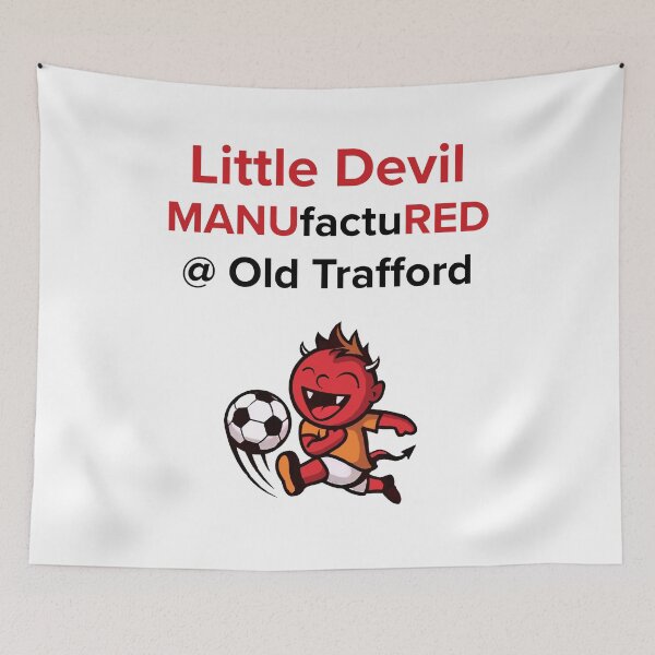 Item preview, Little Devil - Manufactured at Old Trafford (Manchester United) designed and sold by Stray Magic Studio.