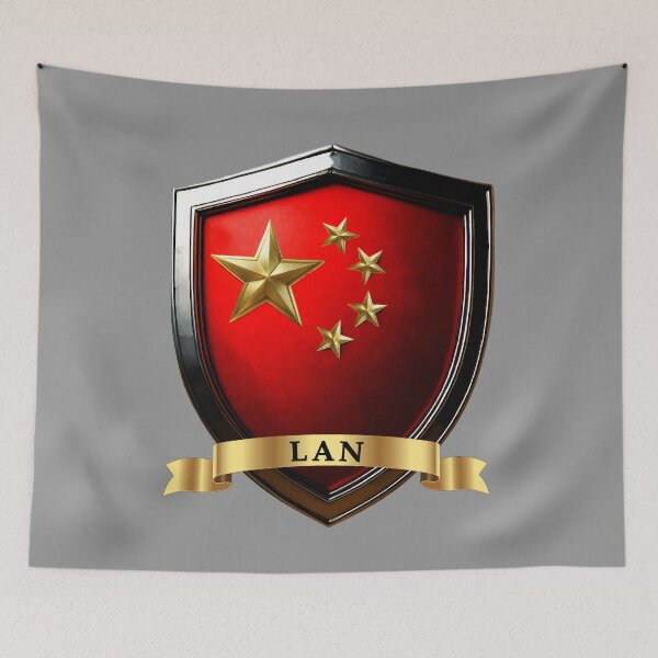Artikelvorschau, China Heritage Shield für Lan entworfen und verkauft von Highlandkings.