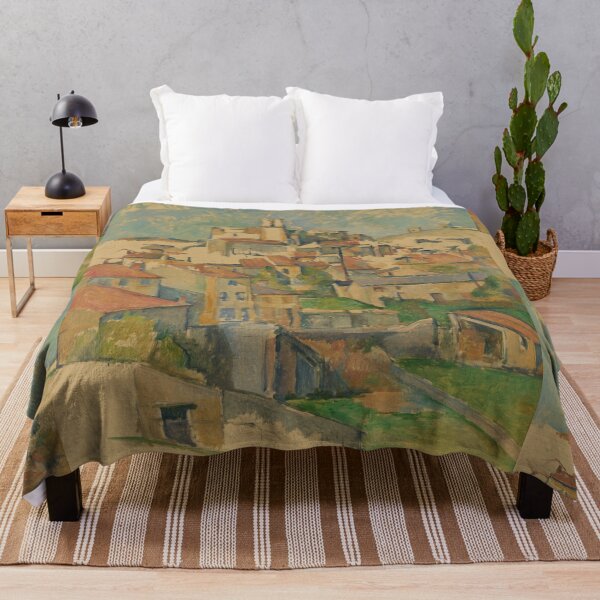 Item preview, Gardanne by Paul Cézanne: Post Impressionist French Village Landscape Poster designed and sold by artofuniverse.
