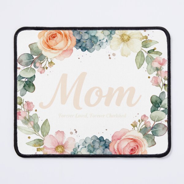 Item preview, Mom Forever Loved Forever Cherished designed and sold by Dxvect.