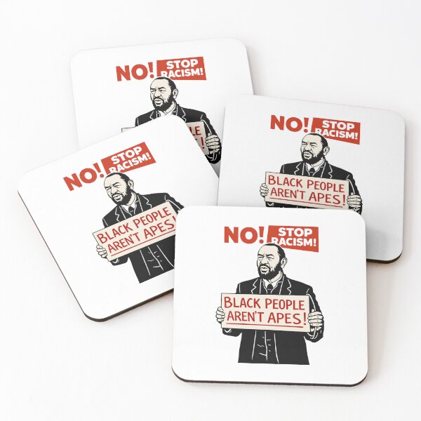 Item preview, Rep. Al Green Black People Aren’t Apes Stop Racism designed and sold by DexertimaArt.