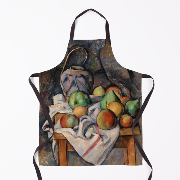 Item preview, Ginger Jar Pot De Gingembre by Paul Cézanne: Post Impressionist Still Life Print designed and sold by artofuniverse.