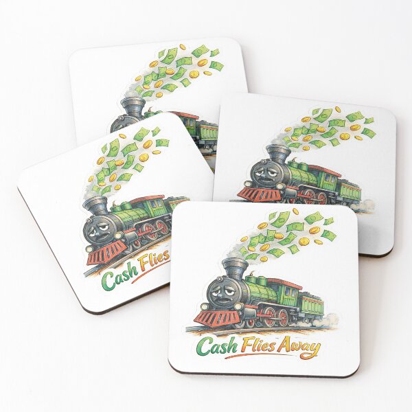 Item preview, Cash Flies Away – I'm Too Old Sticker designed and sold by Felixuss.