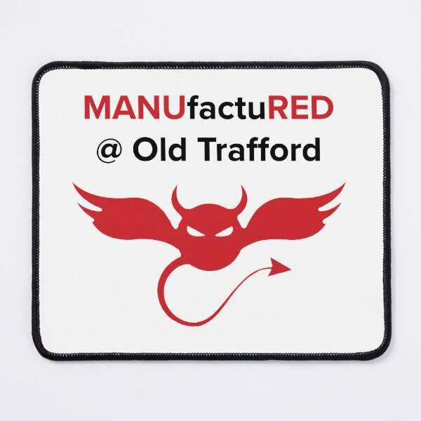 Item preview, Made at Old Trafford - Man Utd designed and sold by Stray Magic Studio.