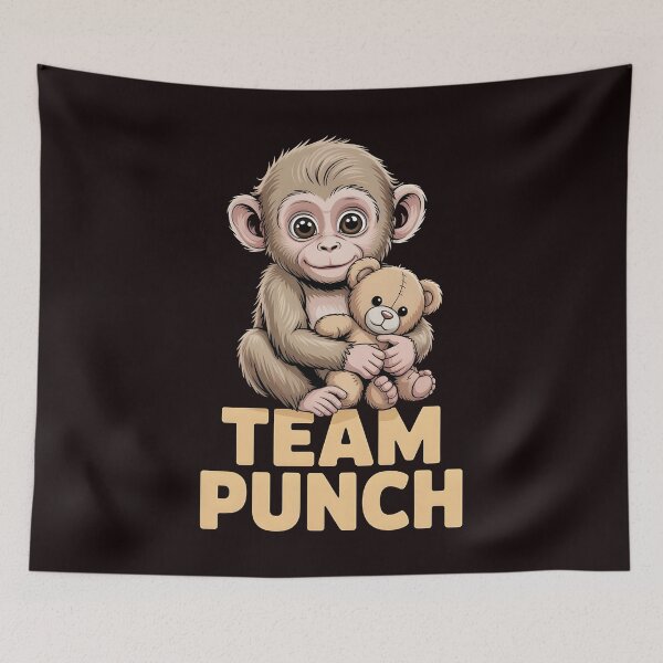 Item preview, Team Punch – Adorable Baby Monkey From Japan Zoo designed and sold by Redgiant87x.