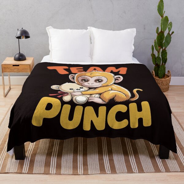 Item preview, Team Punch – Cute Macaque Baby Monkey Animal Lover Design designed and sold by Redgiant87x.