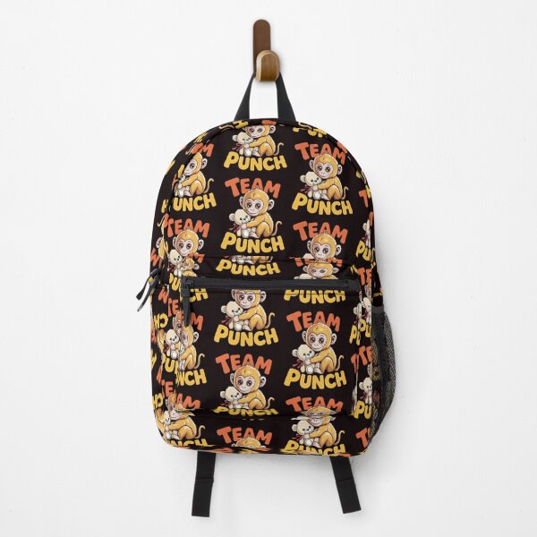 Item preview, Team Punch – Cute Macaque Baby Monkey Animal Lover Design designed and sold by Redgiant87x.