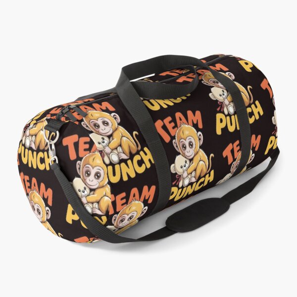 Item preview, Team Punch – Cute Macaque Baby Monkey Animal Lover Design designed and sold by Redgiant87x.
