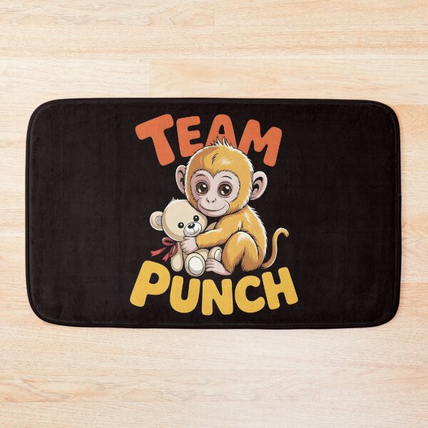 Item preview, Team Punch – Cute Macaque Baby Monkey Animal Lover Design designed and sold by Redgiant87x.