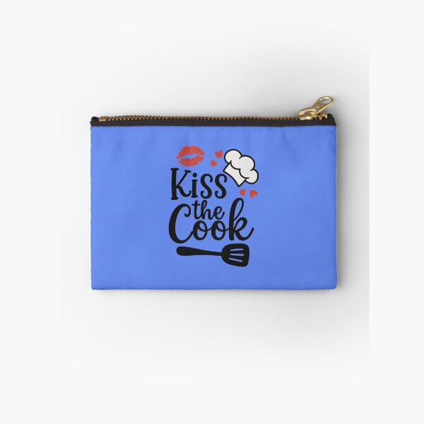 Item preview, Kiss the Cook. Funny Kitchen Quote. Cute Design For Foodies & Kitchen Lovers  designed and sold by DesignHouse07.