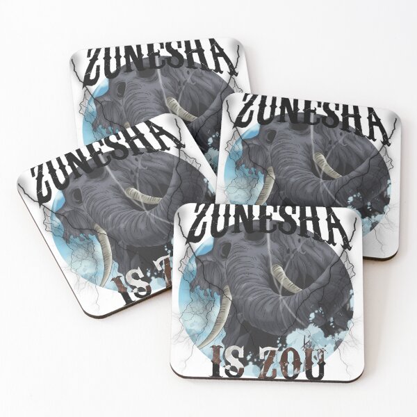 Item preview, Zunesha Is Zou (White) designed and sold by FannyBogisich.