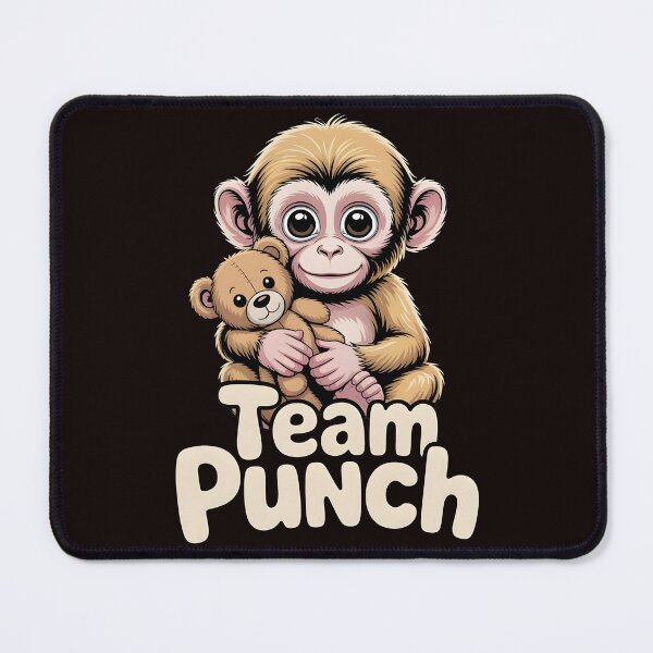 Item preview, Team Punch – Japan Zoo Baby Monkey Macaque Cute Art designed and sold by Redgiant87x.