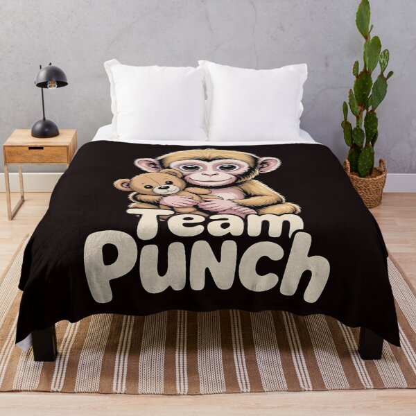 Item preview, Team Punch – Japan Zoo Baby Monkey Macaque Cute Art designed and sold by Redgiant87x.