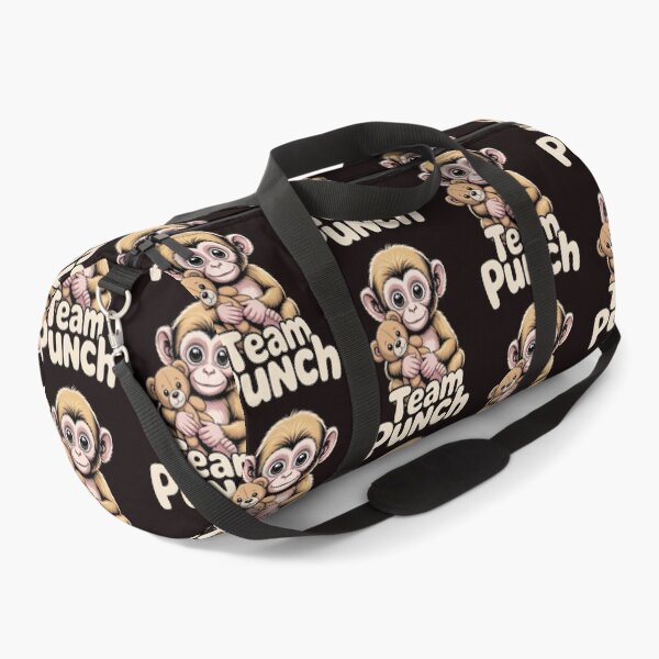 Item preview, Team Punch – Japan Zoo Baby Monkey Macaque Cute Art designed and sold by Redgiant87x.
