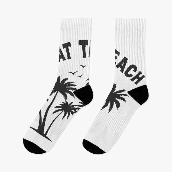 Item preview, Day at the Beach Palm Tree Sticker – Tropical Summer Vinyl Decal Design designed and sold by Design-Pro-21.