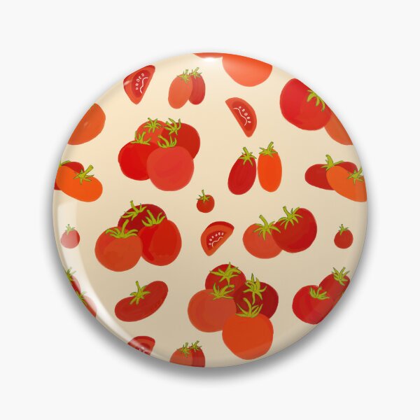 Aperçu de l'œuvre Tomate romaine italienne dessinée à la main Pomodori Art méditerranéen classique créée et vendue par Carrie Cantwell Art.