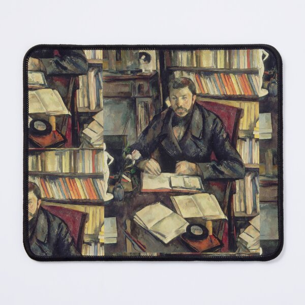 Item preview, Gustave Geffroy by Paul Cézanne: Literary Interior Fine Art Poster designed and sold by artofuniverse.