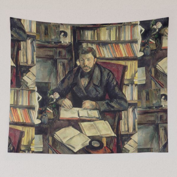 Item preview, Gustave Geffroy by Paul Cézanne: Literary Interior Fine Art Poster designed and sold by artofuniverse.