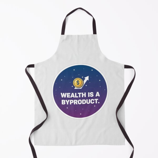 Item preview, Wealth Is A Byproduct Success Galaxy Sticker designed and sold by Scro-Ciob-Shop.