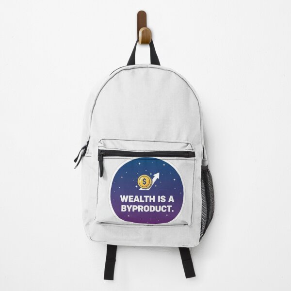 Item preview, Wealth Is A Byproduct Success Galaxy Sticker designed and sold by Scro-Ciob-Shop.