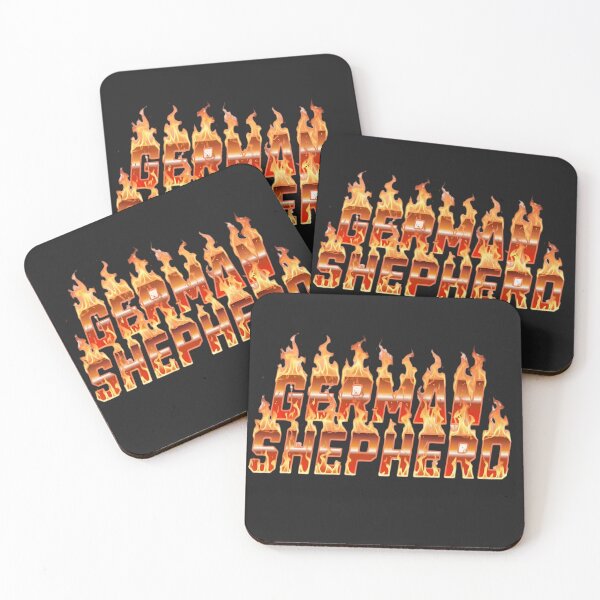 Item preview, German Shepherd Typography Design designed and sold by PawPlanetPro.
