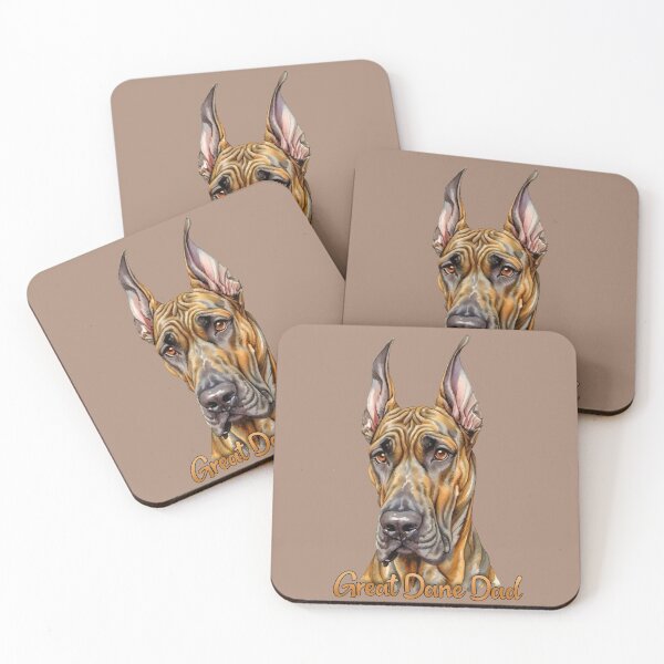 Item preview, Brindle Great Dane Dad designed and sold by Danes-R-Us.