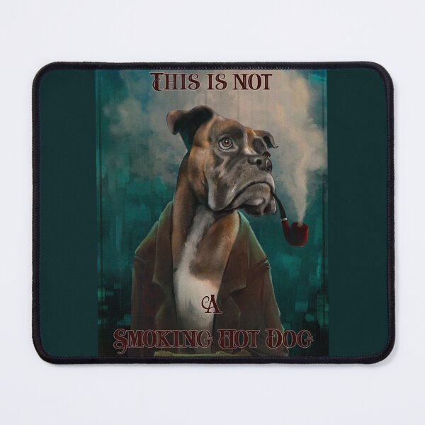 Item preview, This is not a smoking hot dog v2 designed and sold by SageUnderTree.