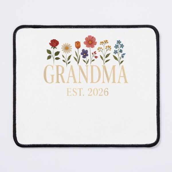 Item preview, Promoted to Grandma 2026 Pregnancy Flower New Grandma 2026 designed and sold by Boutkimaewab.