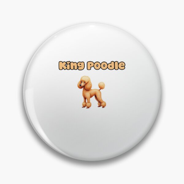 Item preview, King Poodle designed and sold by NatureUnleashed.