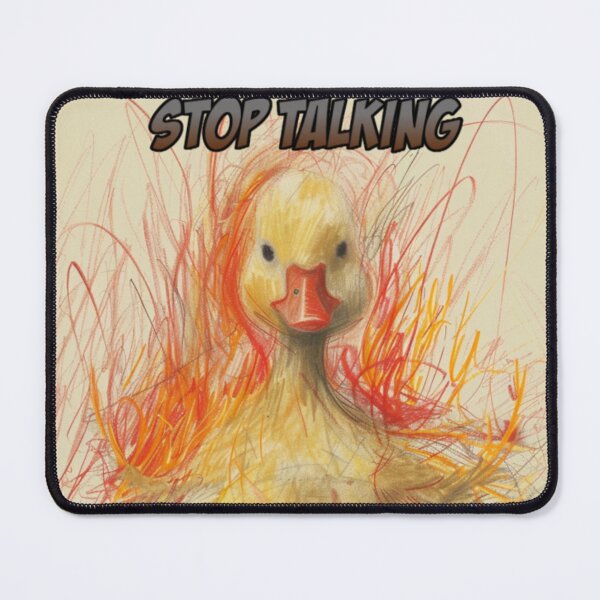 Item preview, Sassy Duck Reactions: Stop Talking Sarcastic Duck Meme designed and sold by MiraLumeStudio.
