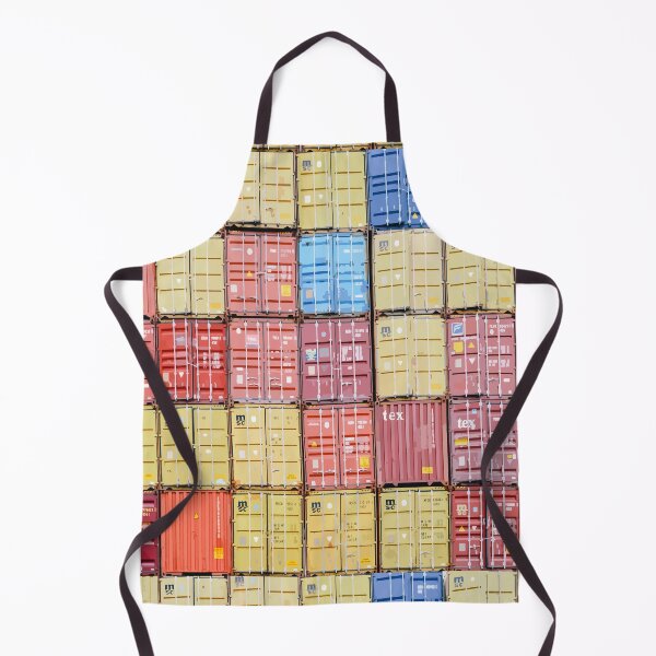 Item preview, Colorful Stacked Shipping Containers Pattern designed and sold by Arturo Daniel Garcia Palomo.