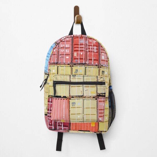 Item preview, Colorful Stacked Shipping Containers Pattern designed and sold by Arturo Daniel Garcia Palomo.