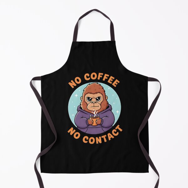 Item preview, Grumpy Gorilla No Coffee No Contact designed and sold by dudelinart.