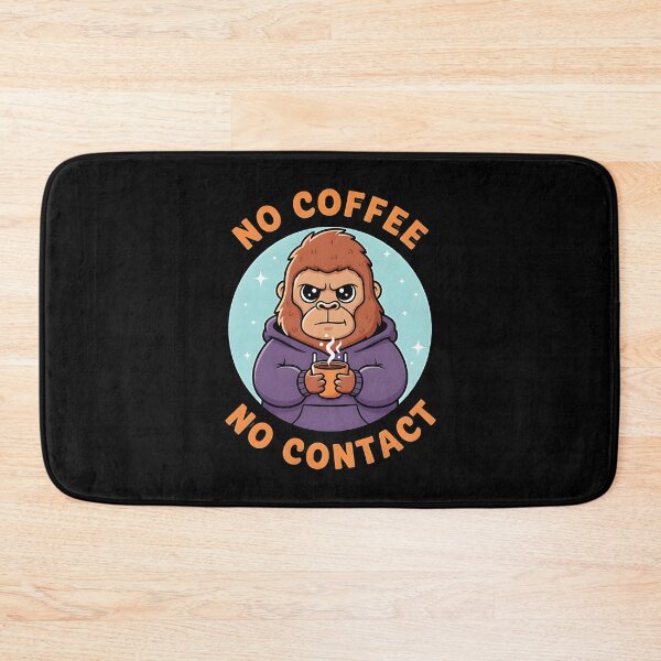 Item preview, Grumpy Gorilla No Coffee No Contact designed and sold by dudelinart.