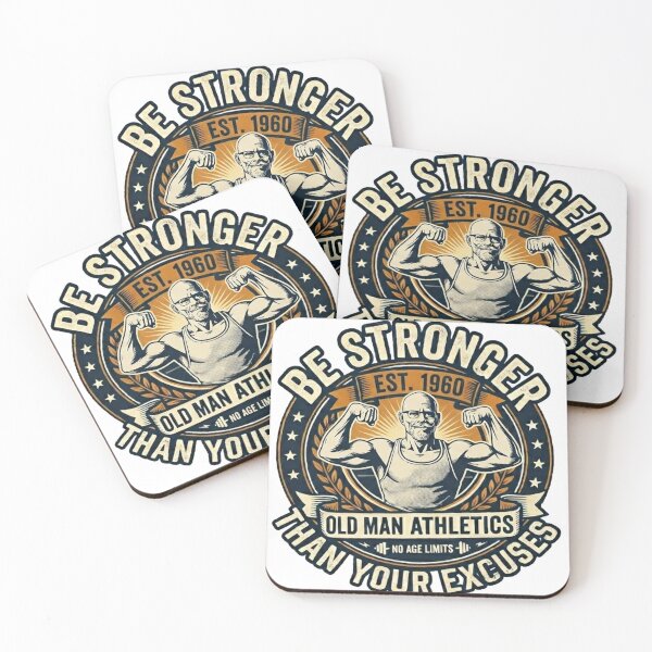 Item preview, Be Stronger than Your Excuses designed and sold by Old Man Athletics.